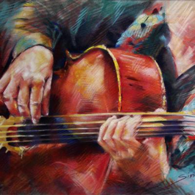 Pastel de Catherine Simier