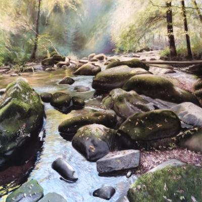 Pastel de Michel BORDAS