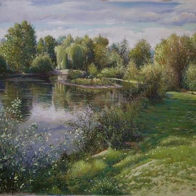 Pastel de Philippe Girardot