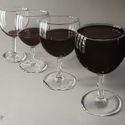 Pastel de Alain Chatel