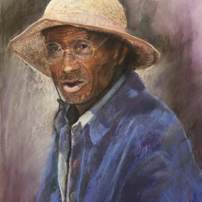 Pastel de Béatrice Mitry
