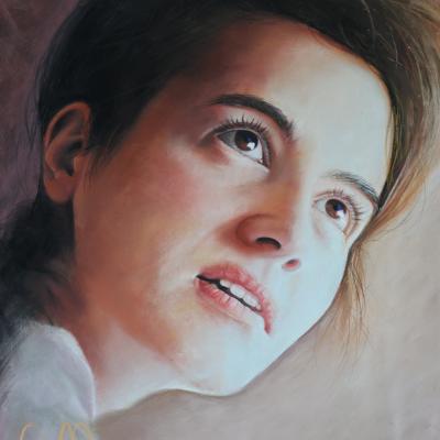 Pastel de Béatrice Mitry