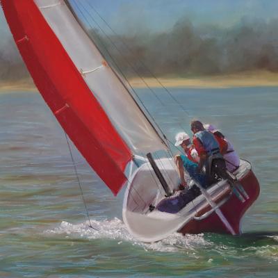 Pastel de Béatrice Mitry