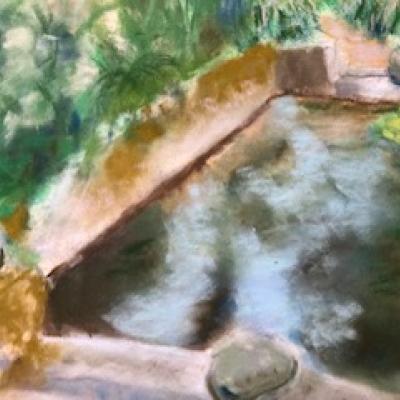 Pastel de Christine Leduc