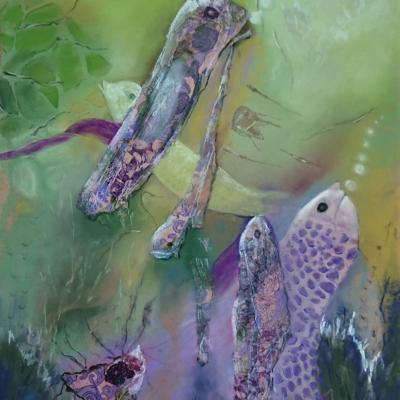 Pastel de Claudette Allosio