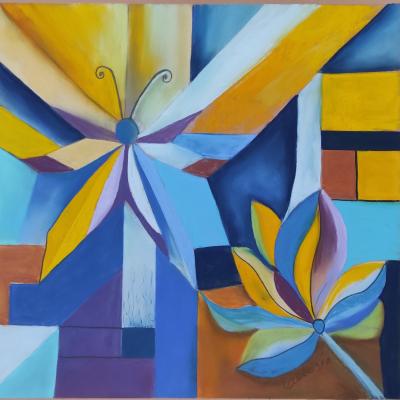 Pastel de Claudette Allosio