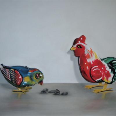 Pastel de Dominique Cadiou-Chevalier