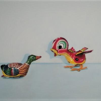 Pastel de Dominique Cadiou-Chevalier