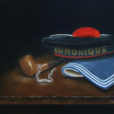 Pastel de Dominique Cadiou-Chevalier