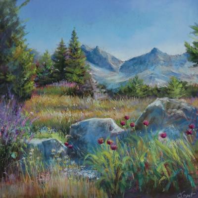 Pastel de Emmanuelle Capet