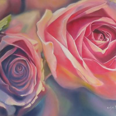 Pastel de Evelyne Berart