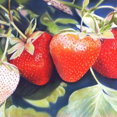 Pastel de Evelyne Berart