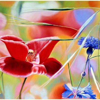 Pastel de Evelyne Berart