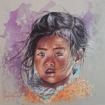 Pastel de Evelyne Doublet