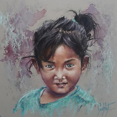 Pastel de Evelyne Doublet