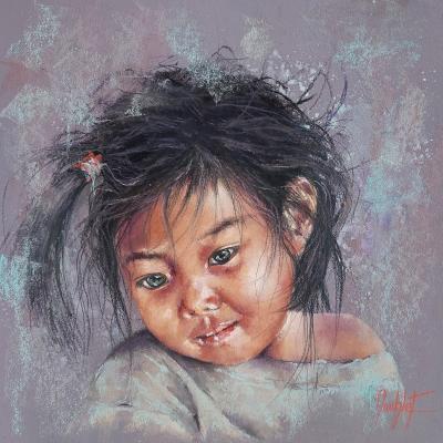 Pastel de Evelyne Doublet