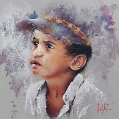 Pastel de Evelyne Doublet