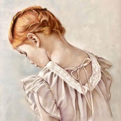 Pastel de Isabelle Auffret Frazer de V.