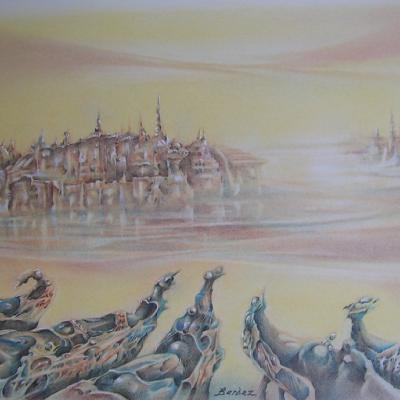 Pastel de Jacques Berbez