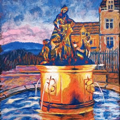 Pastel de Janusz GAJOWIECKI 