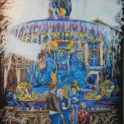 Pastel de Janusz GAJOWIECKI 