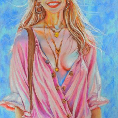 Pastel de Janusz GAJOWIECKI 