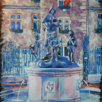 Pastel de Janusz GAJOWIECKI 