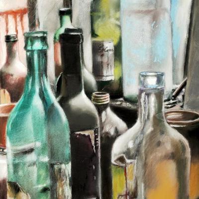 Pastel de Jean Alvarez