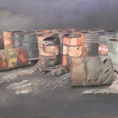 Pastel de Jean Alvarez