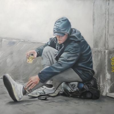 Pastel de Jean Alvarez