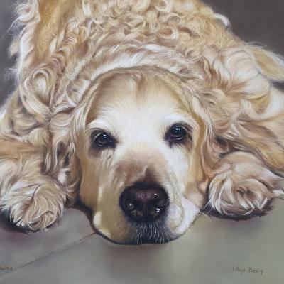 Pastel de Josseline Haye-Bévin