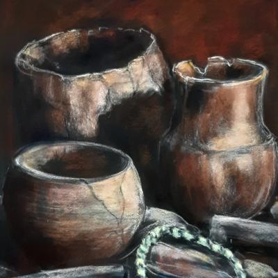 Pastel de Marie-Annick Vatelot