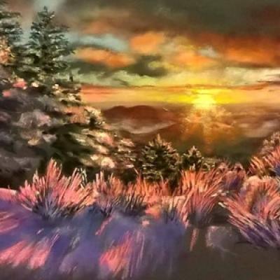 Pastel de Michèle Sentenac