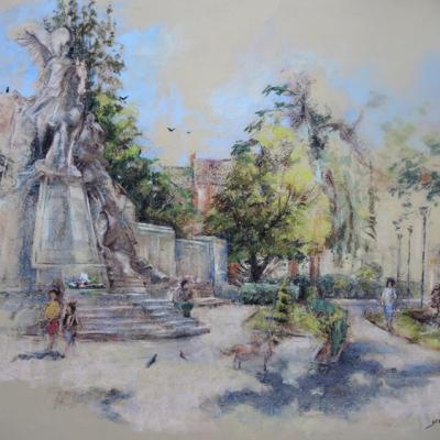 Pastel de Miriam Redouane