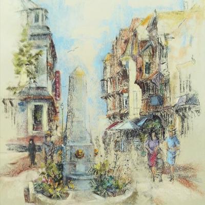 Pastel de Miriam Redouane
