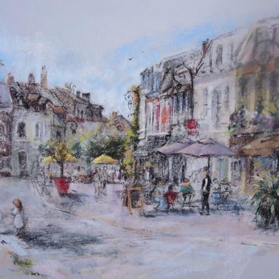 Pastel de Miriam Redouane