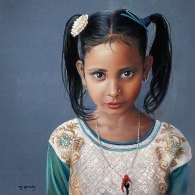 Pastel de Monique Genain