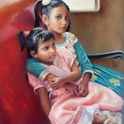 Pastel de Monique Genain