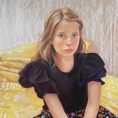 Pastel de Monique Genain