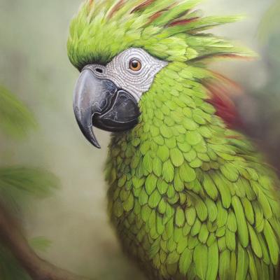 Pastel de Myriam Schotté