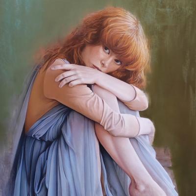 Pastel de Myriam Schotté