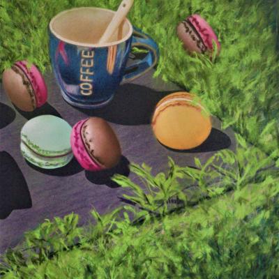Pastel de Nathalie Andrieu