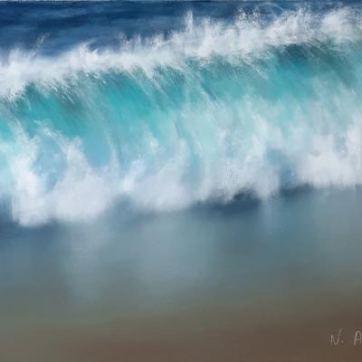 Pastel de Nathalie Andrieu