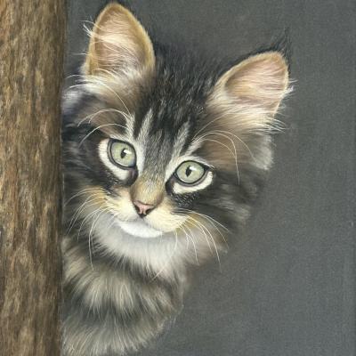 Pastel de Nicole Delanchy