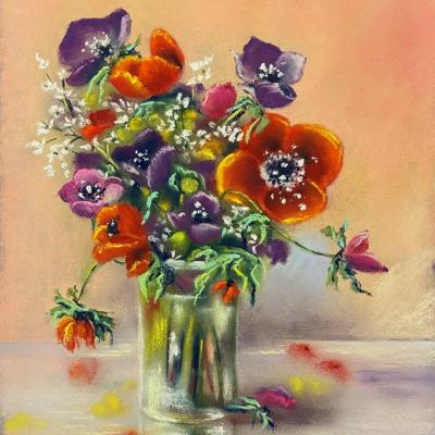 Photo d'une oeuvre de Nicole GUYON - Artiste pastelliste