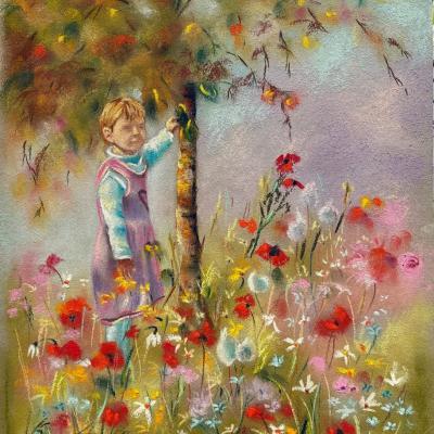 Pastel de Nicole Guyon