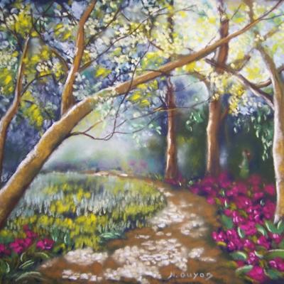 Pastel de Nicole Guyon