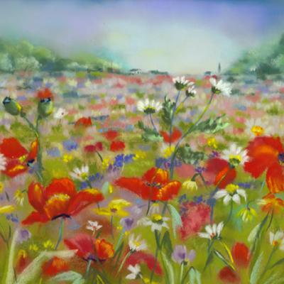 Pastel de Nicole Guyon