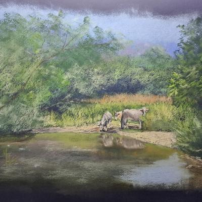 Pastel de Pascal Gauthier
