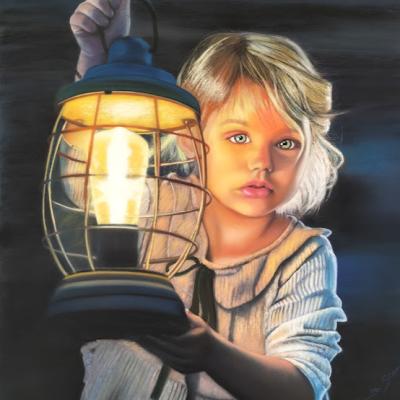 Pastel de Paule Benatti